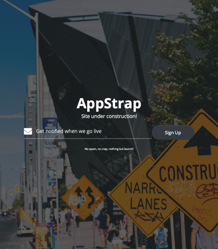 index-coming-soon-newsletter page thumbnail